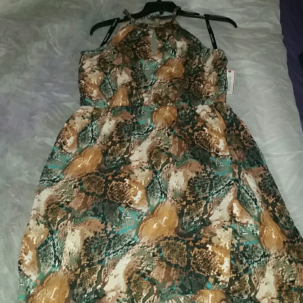 Multi colored dress